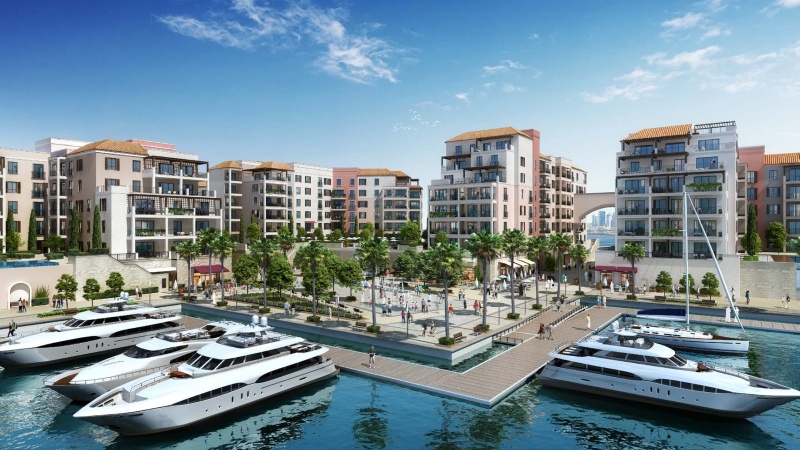 новые, апартаменты, 3 спальни, бассейны, частный пляж, открытый парк с детскими площадками, охраняемая парковка, пристань для яхт, La Voile, Port De La Mer, Дубай, ОАЭ, купить